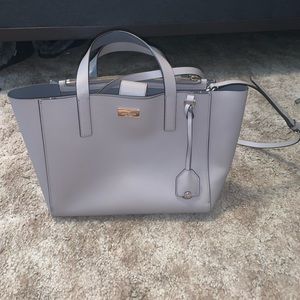 Kate Spade purse, gray.